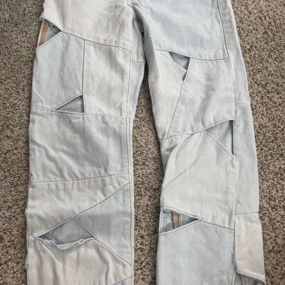 501 vintage Levi premium jeans size 24w, high rise, fit through butt and thigh - Picture 2 of 8